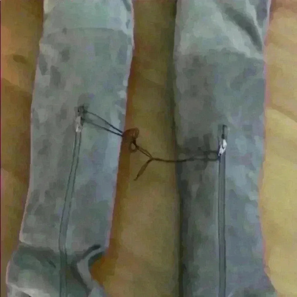 NWOT Target Brand Over the Knee Nude Boots Sz 6.5 - Picture 4 of 8